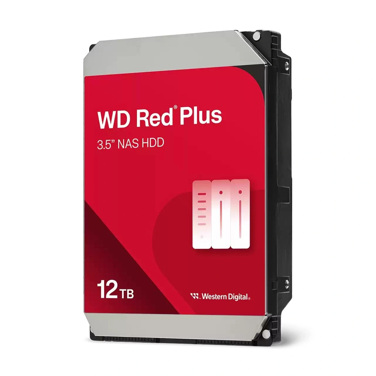 Western Digital Red Plus WD120EFGX disco duro interno 12 TB 7200 RPM 512 MB 3.5" Serial ATA III