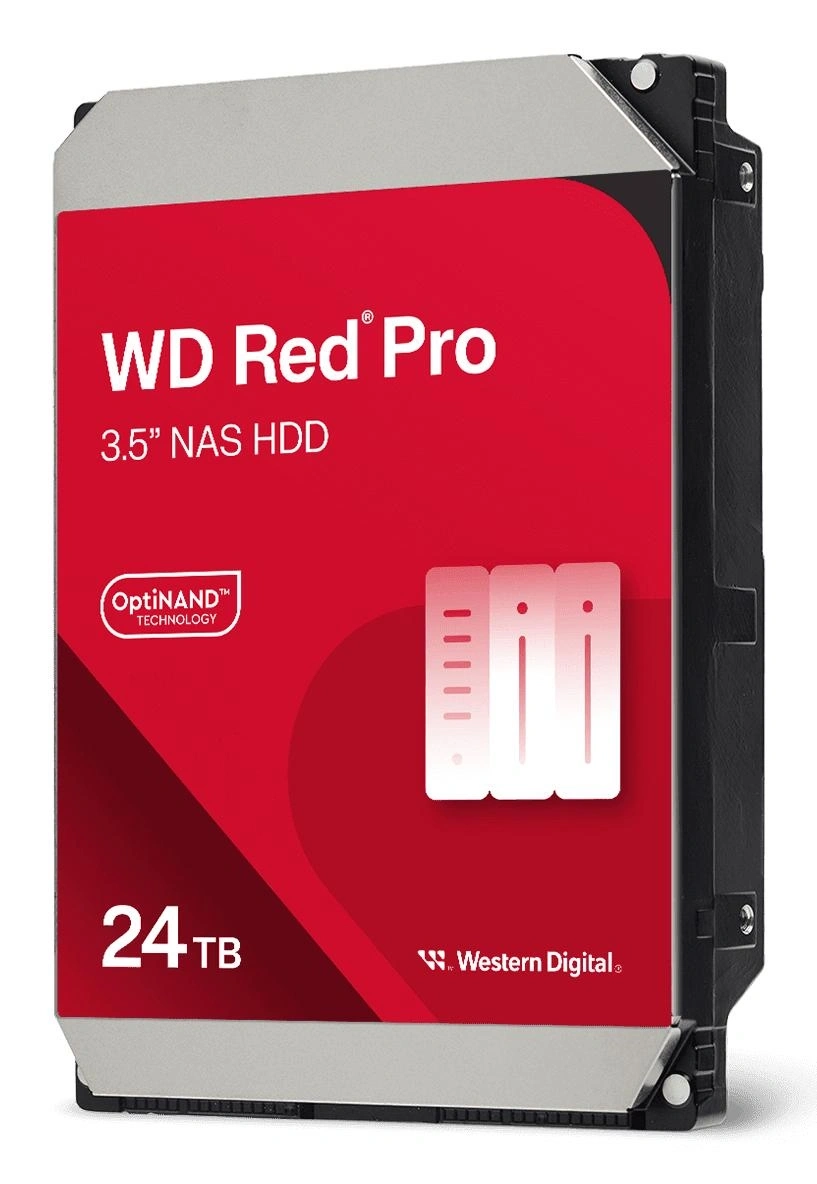 Western Digital Red Pro WD241KFGX disco duro interno 24 TB 7200 RPM 3.5" SATA