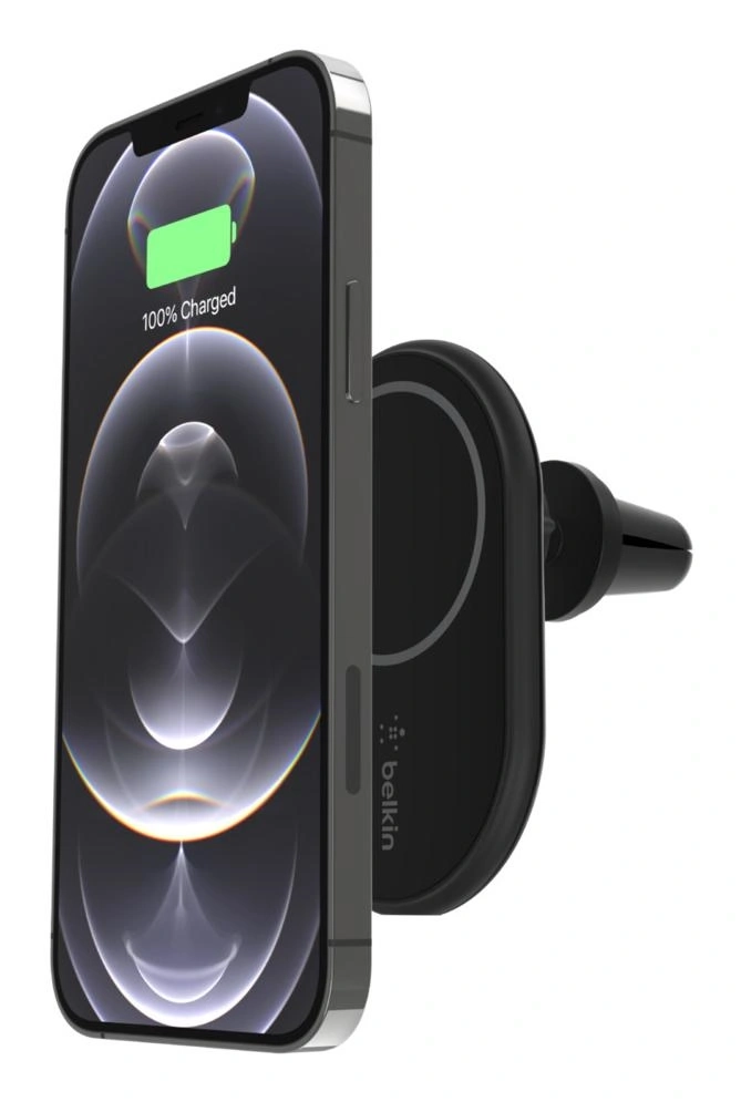 Belkin WIC004BTBK cargador de dispositivo móvil Smartphone Negro USB Cargador inalámbrico Auto