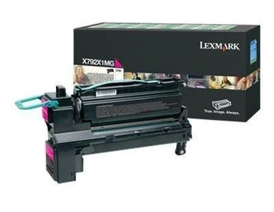 Lexmark X792X1MG cartucho de tóner 1 pieza(s) Original Magenta