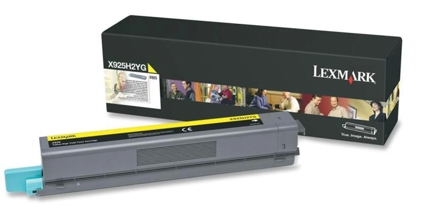 Lexmark X925H2YG cartucho de tóner 1 pieza(s) Original Amarillo